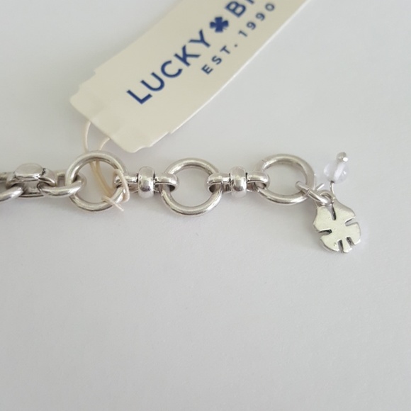 New Lucky Brand Turquoise Link Bracelet - Picture 5 of 5